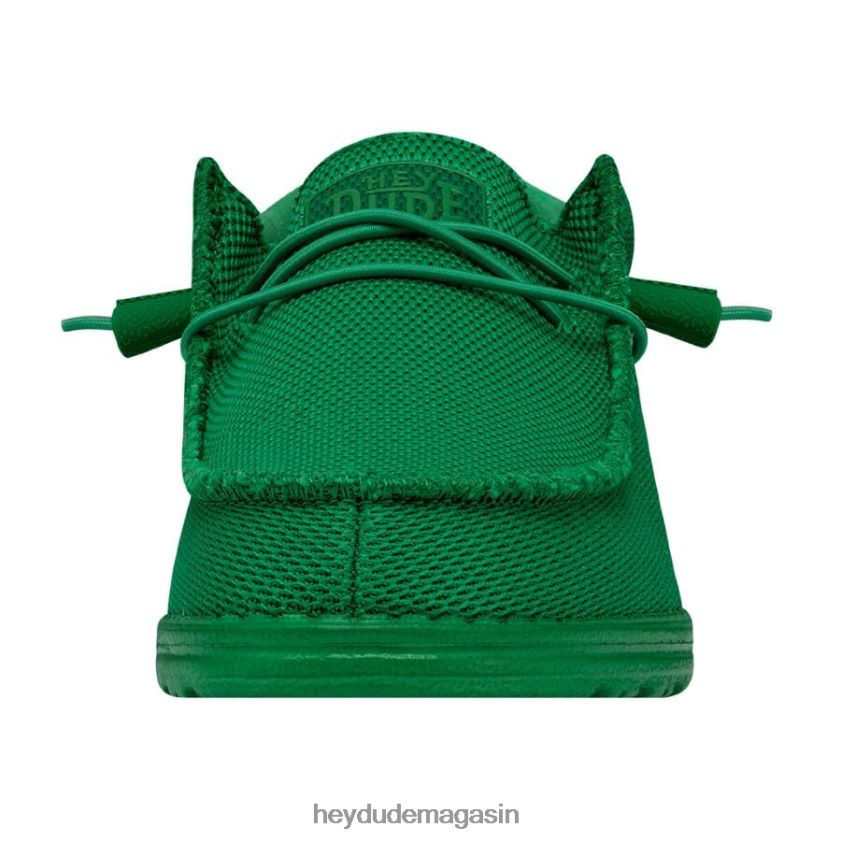 Hey Dude Hommes wally funk mono vert kelly chaussures DT40T4377