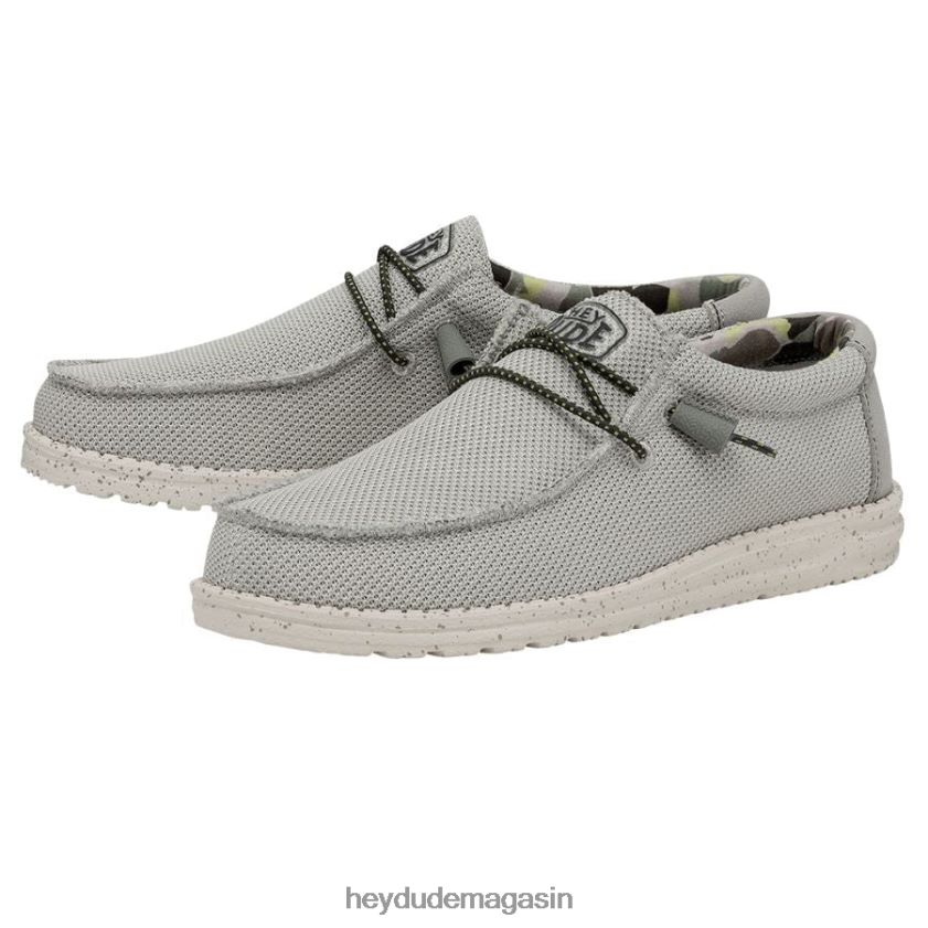 Hey Dude Hommes wally sox triple aiguille brouillard chaussures DT40T4444