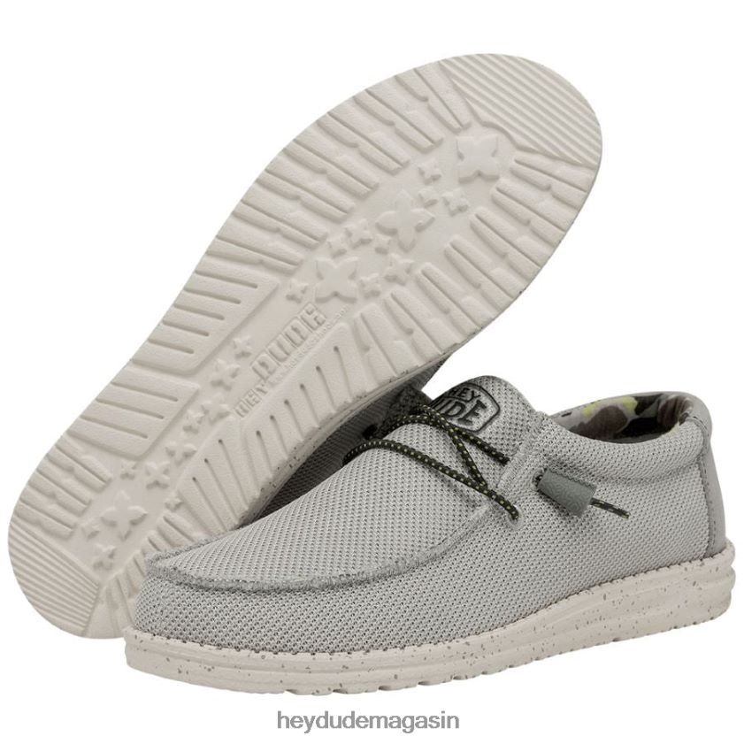 Hey Dude Hommes wally sox triple aiguille brouillard chaussures DT40T4444