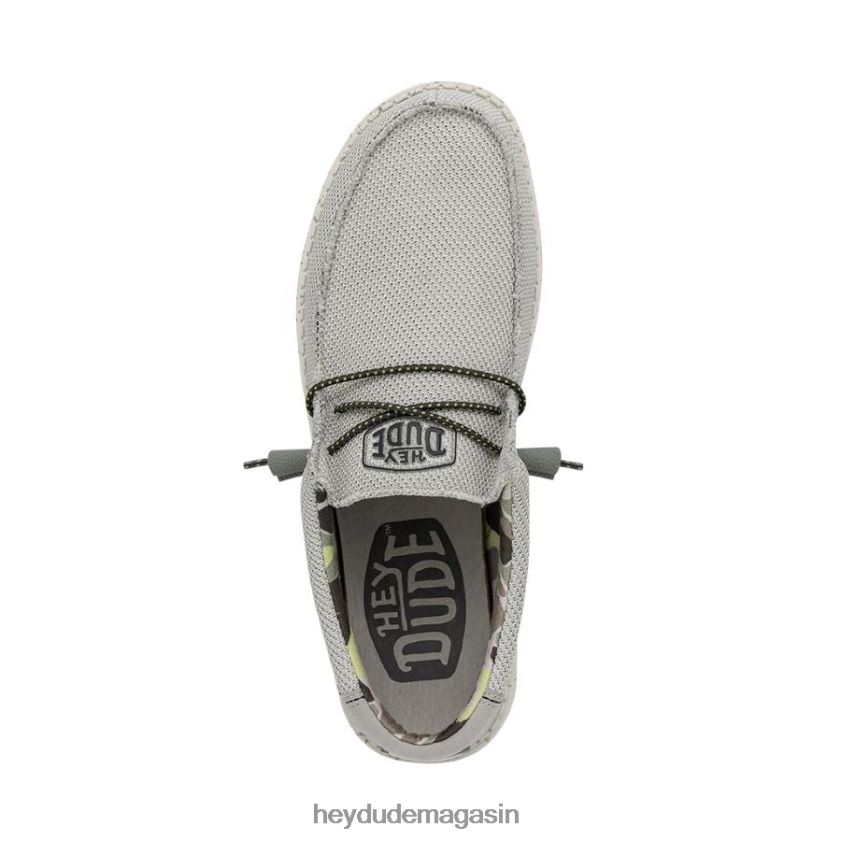 Hey Dude Hommes wally sox triple aiguille brouillard chaussures DT40T4444