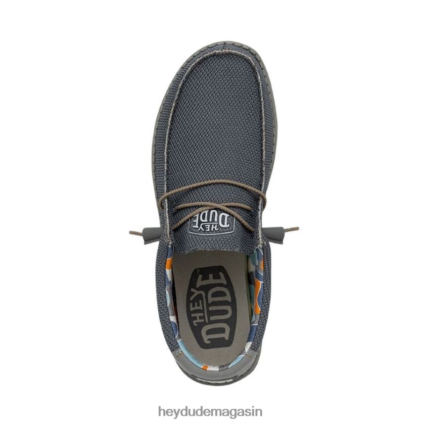 Hey Dude Hommes wally sox triple aiguille ombre bleue chaussures DT40T4441