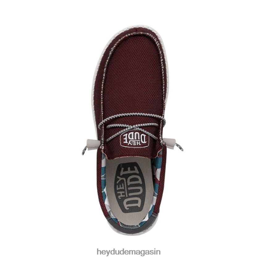 Hey Dude Hommes wally sox triple aiguille rouge karanda chaussures DT40T4443