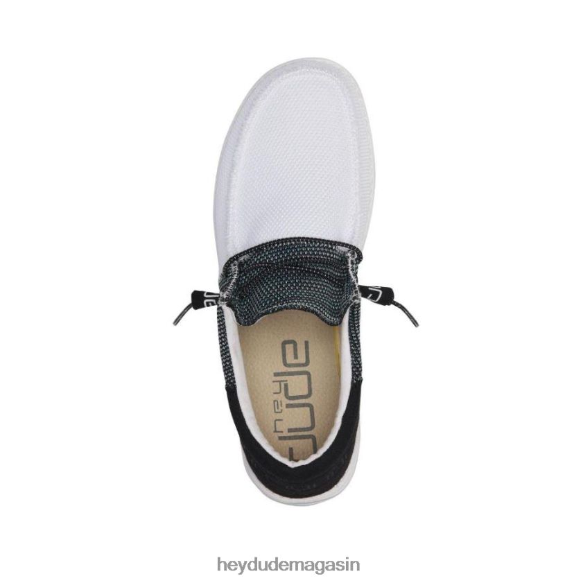 Hey Dude Hommes wally sox trouille glace noir chaussures DT40T4391