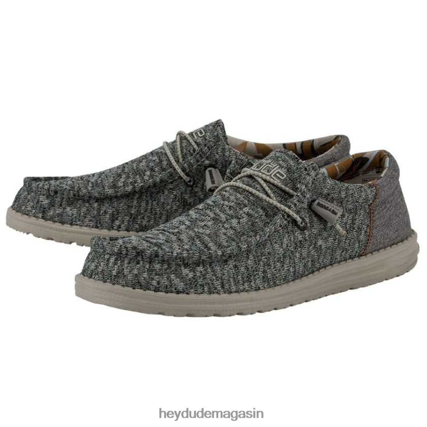 Hey Dude Hommes wally sox trouille ombre bleue chaussures DT40T4447