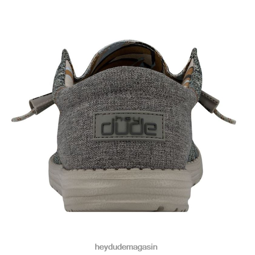 Hey Dude Hommes wally sox trouille ombre bleue chaussures DT40T4447