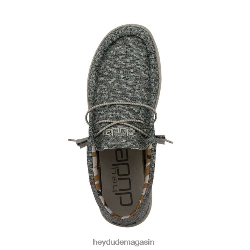 Hey Dude Hommes wally sox trouille ombre bleue chaussures DT40T4447