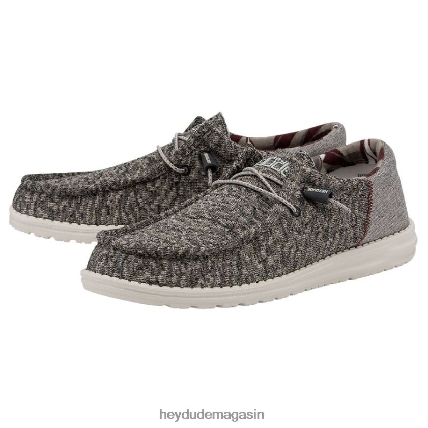 Hey Dude Hommes wally sox trouille pierre tombée chaussures DT40T4390