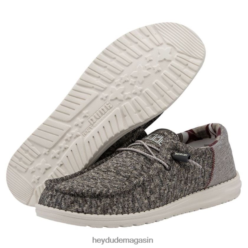 Hey Dude Hommes wally sox trouille pierre tombée chaussures DT40T4390