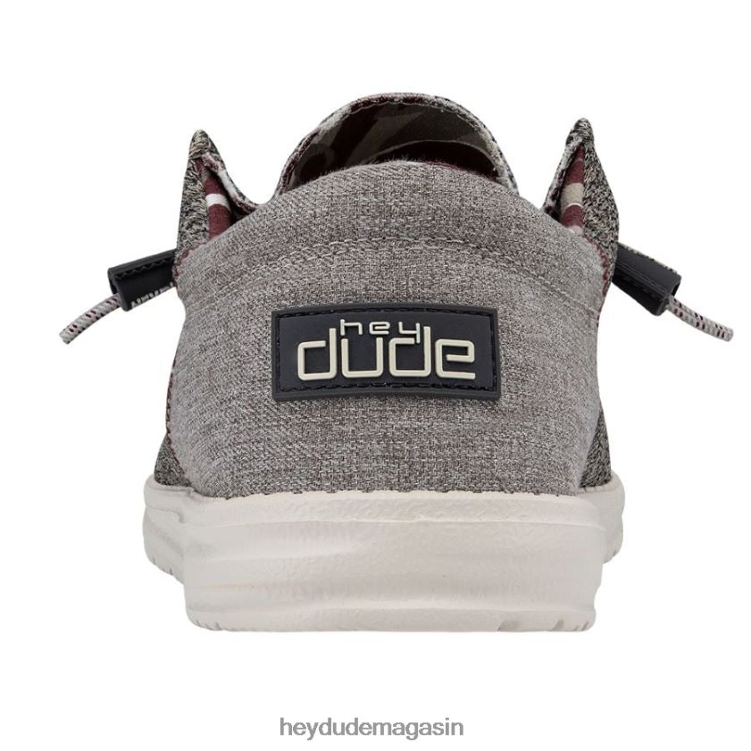 Hey Dude Hommes wally sox trouille pierre tombée chaussures DT40T4390