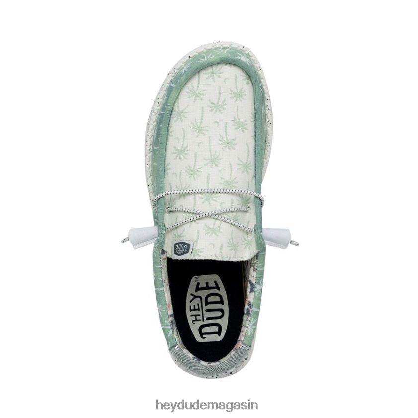 Hey Dude Hommes wally tropical bleu clair chaussures DT40T4364