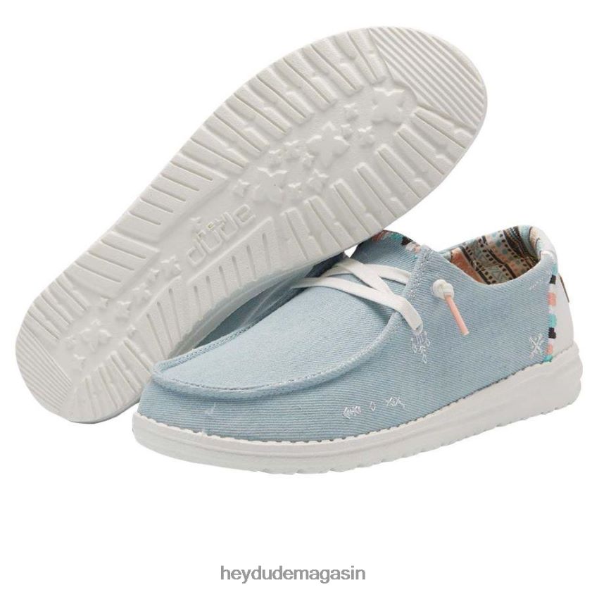 Hey Dude Hommes Wendy Bohème jean léger chaussures DT40T466