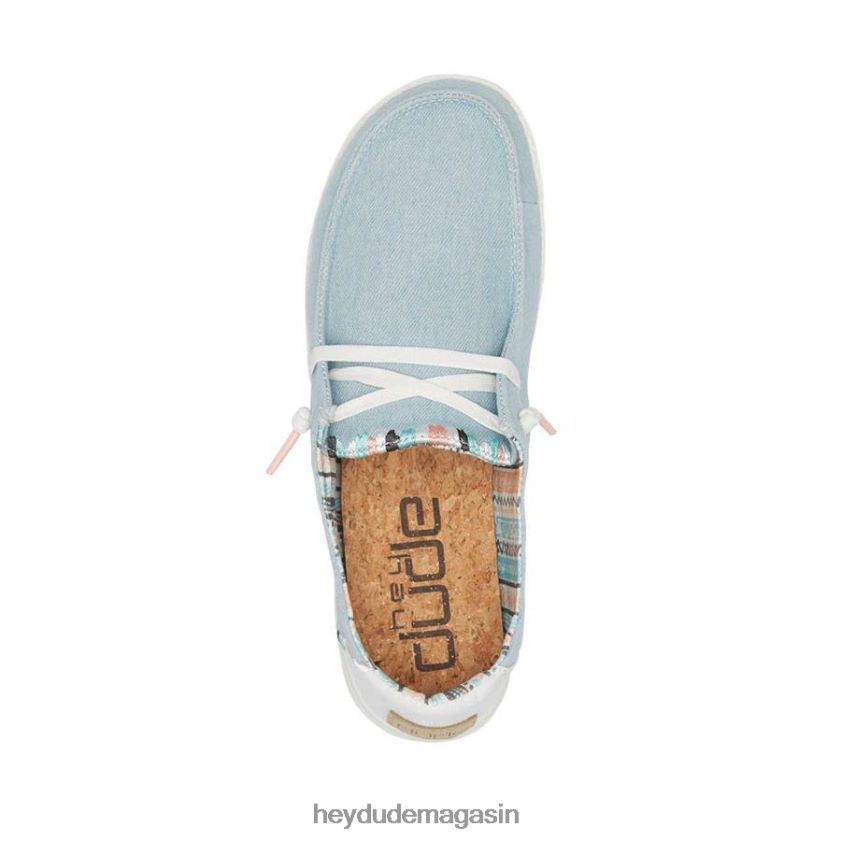 Hey Dude Hommes Wendy Bohème jean léger chaussures DT40T466