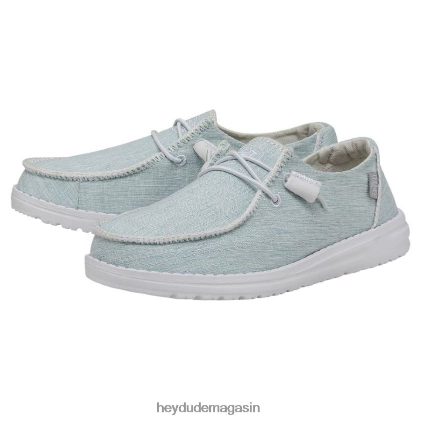 Hey Dude Hommes Wendy Boho point bleu ciel chaussures DT40T48