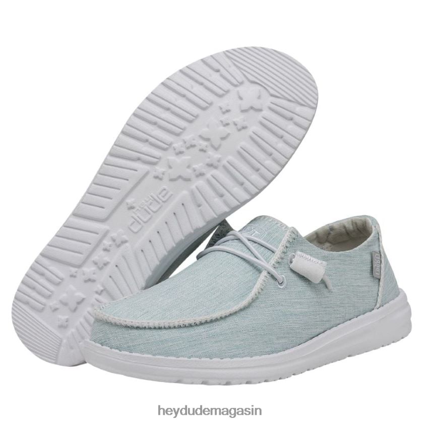 Hey Dude Hommes Wendy Boho point bleu ciel chaussures DT40T48