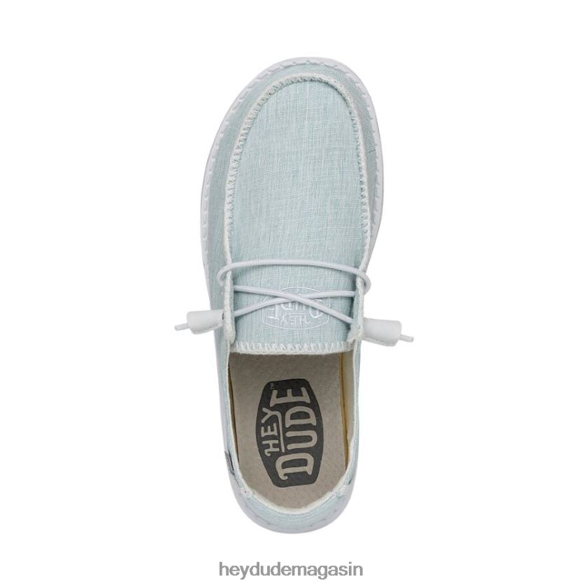 Hey Dude Hommes Wendy Boho point bleu ciel chaussures DT40T48