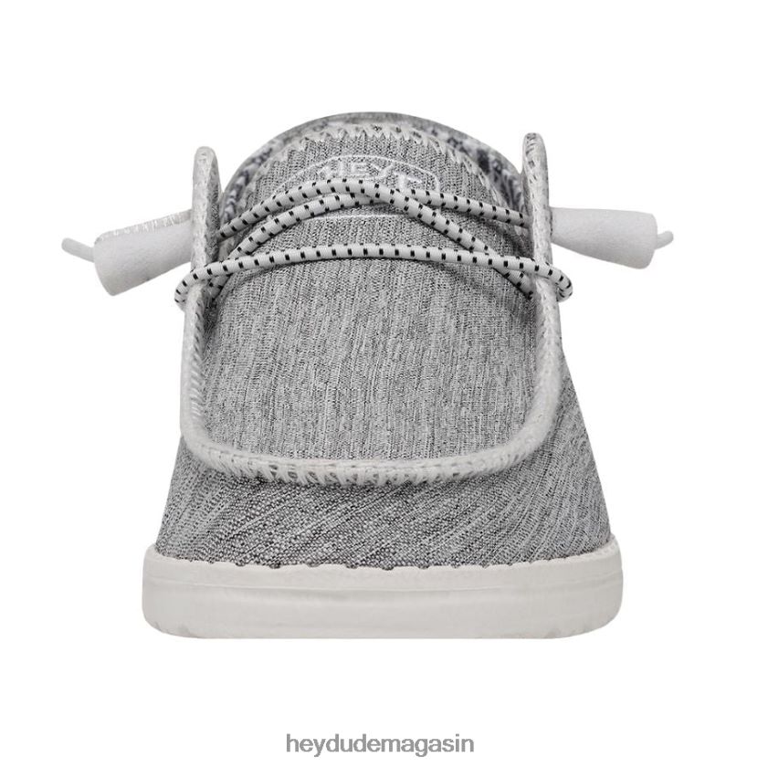 Hey Dude Hommes Wendy Boho point mélange blanc chaussures DT40T4107