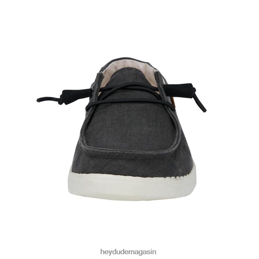 Hey Dude Hommes Wendy Chambray hors noir chaussures DT40T4104