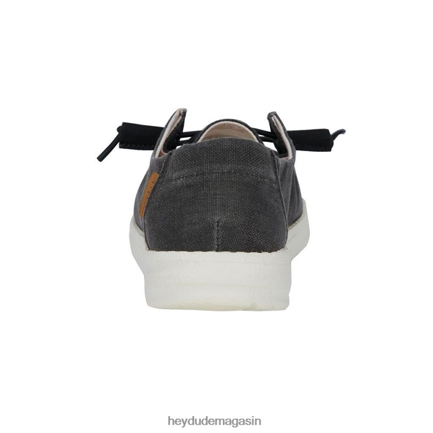 Hey Dude Hommes Wendy Chambray hors noir chaussures DT40T4104