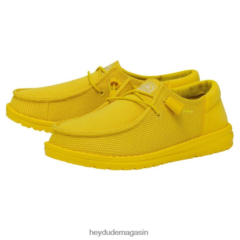 Hey Dude Hommes Wendy Funk Mono jaune empire chaussures DT40T4117