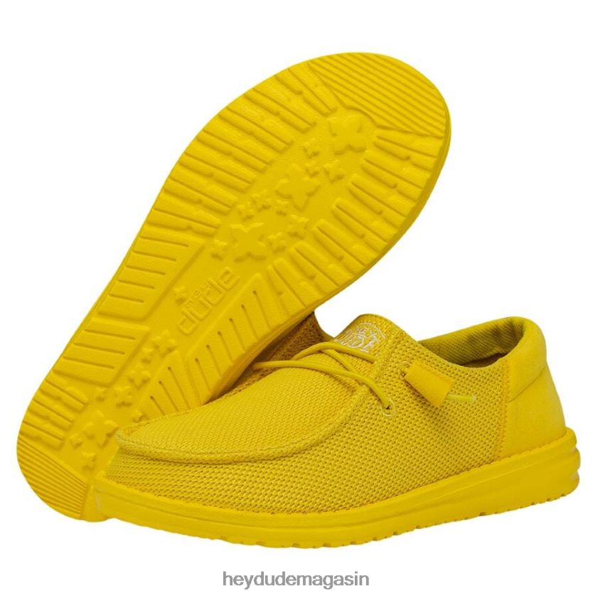 Hey Dude Hommes Wendy Funk Mono jaune empire chaussures DT40T4117