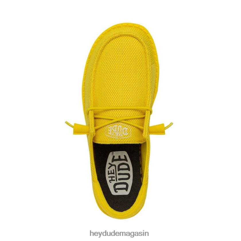 Hey Dude Hommes Wendy Funk Mono jaune empire chaussures DT40T4117