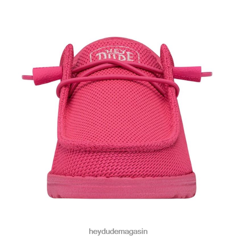 Hey Dude Hommes Wendy Funk Mono rose électrique chaussures DT40T4113