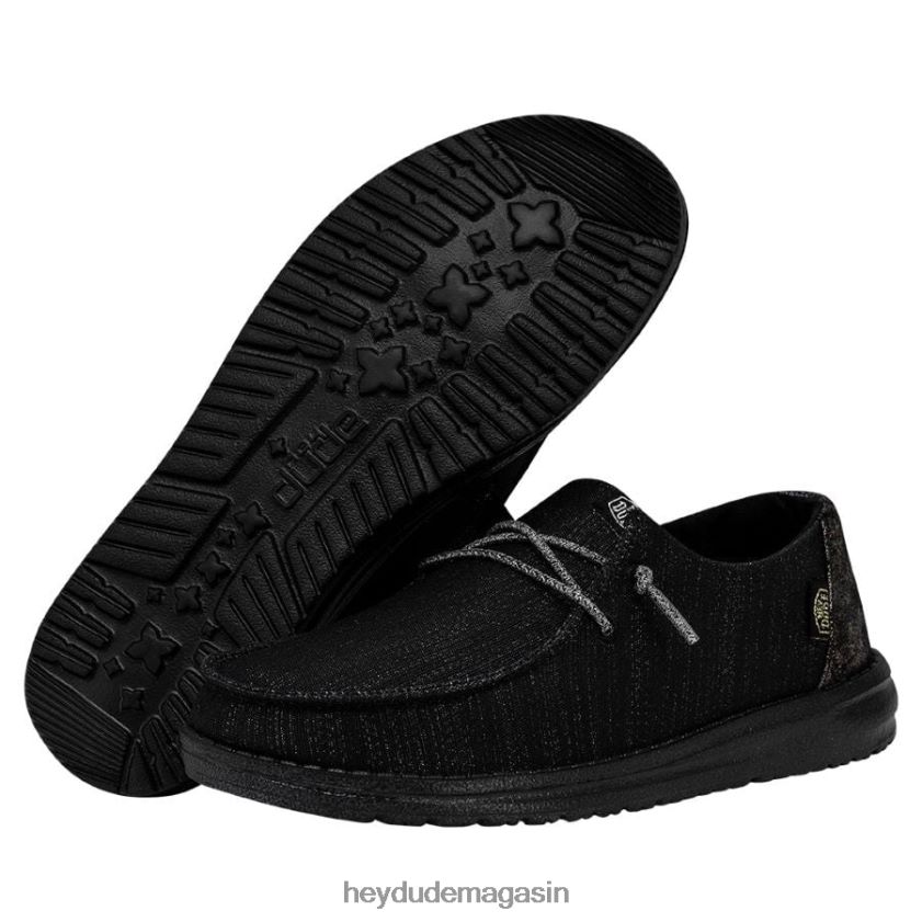 Hey Dude Hommes Wendy Glitter pluie de météorites chaussures DT40T4133
