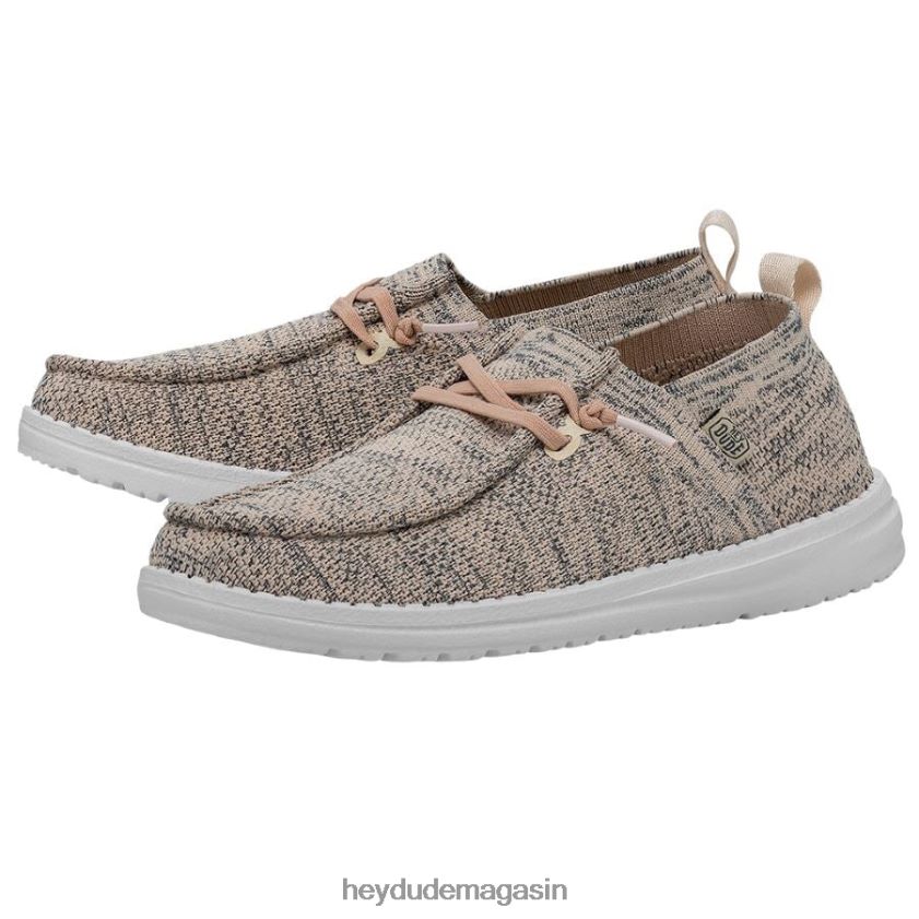 Hey Dude Hommes Wendy Halo rose clair chaussures DT40T4131
