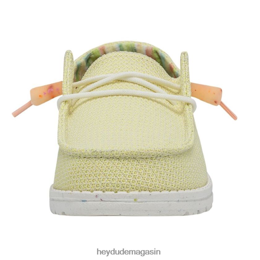 Hey Dude Hommes Wendy Knit II citron vert chaussures DT40T457
