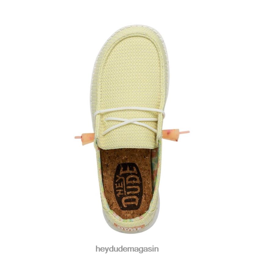 Hey Dude Hommes Wendy Knit II citron vert chaussures DT40T457