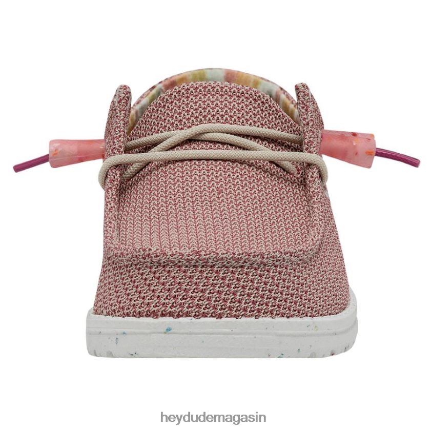 Hey Dude Hommes Wendy Knit II rose du désert chaussures DT40T454