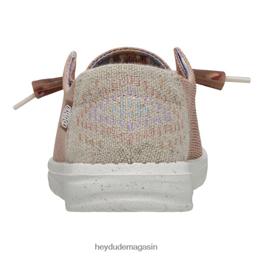 Hey Dude Hommes Wendy Knit II sel rose chaussures DT40T455