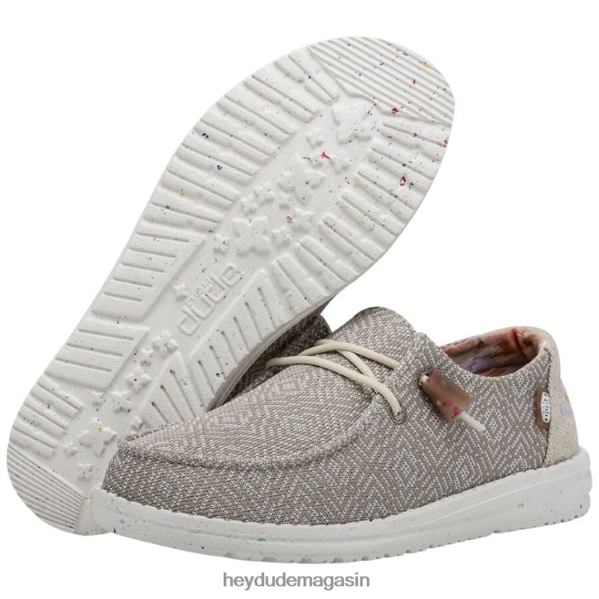 Hey Dude Hommes Wendy Knit II taupe du désert chaussures DT40T452