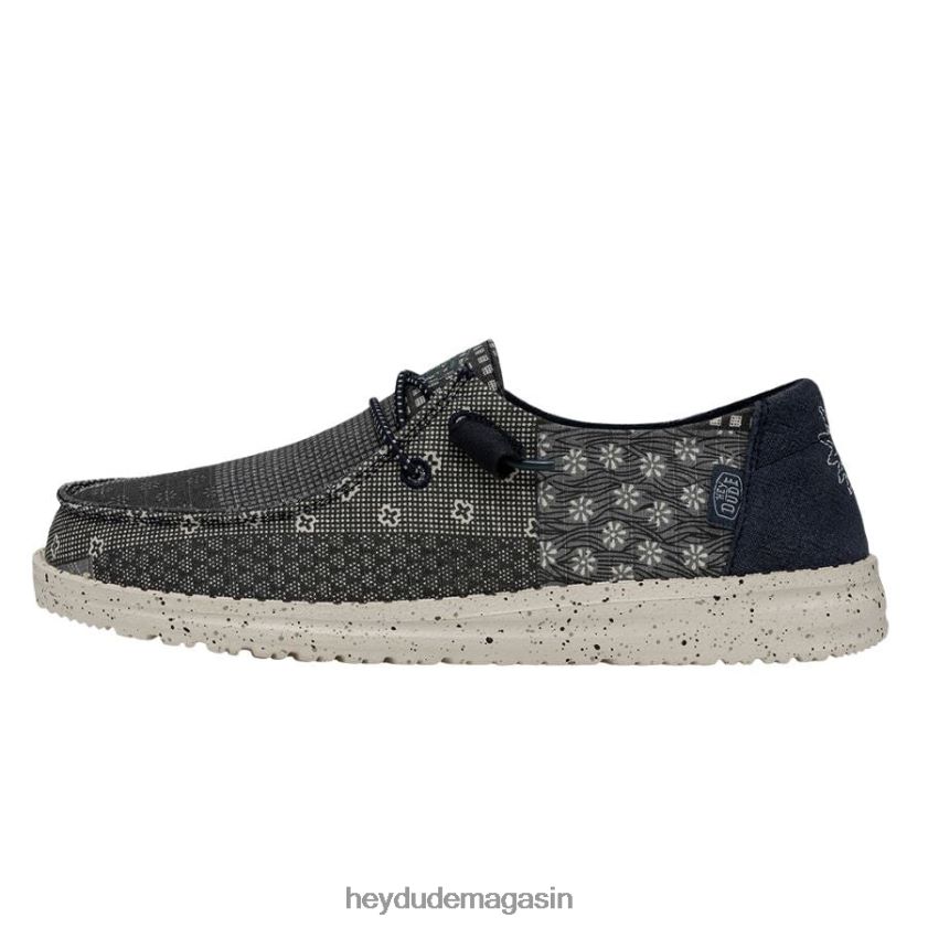 Hey Dude Hommes Wendy Patch échinacée géo chaussures DT40T4162