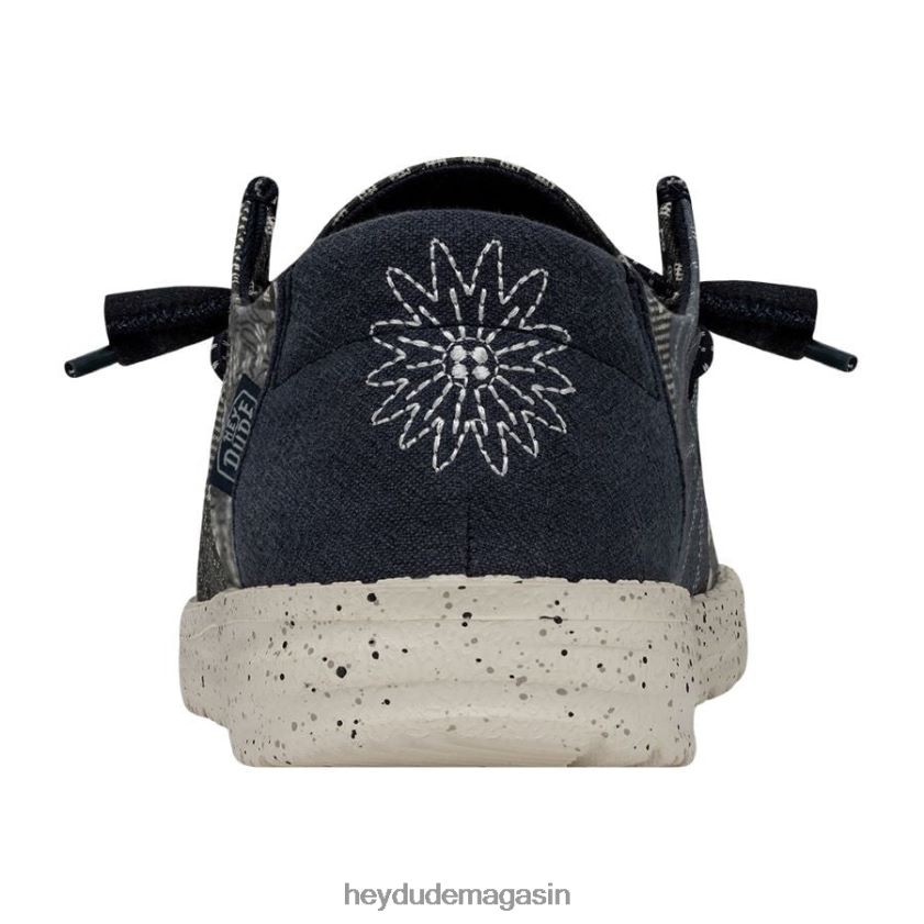 Hey Dude Hommes Wendy Patch échinacée géo chaussures DT40T4216