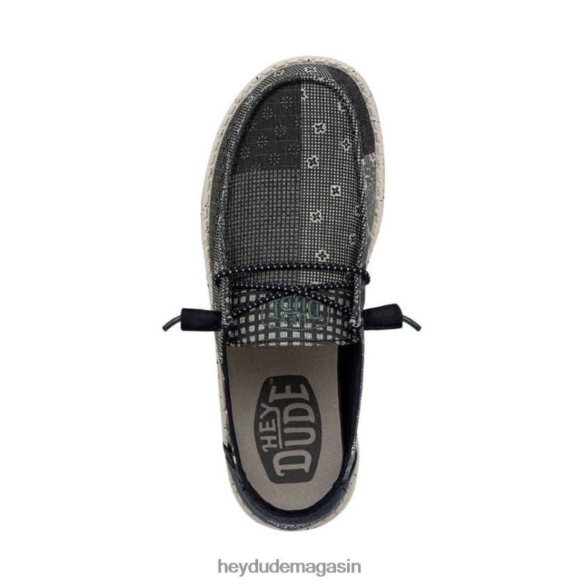 Hey Dude Hommes Wendy Patch échinacée géo chaussures DT40T4216