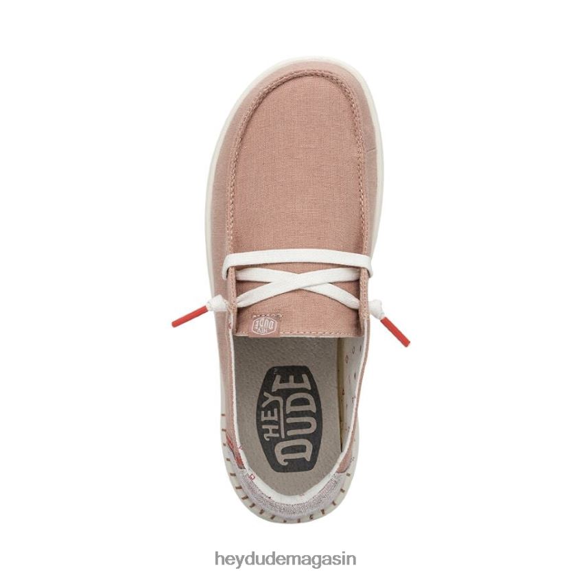 Hey Dude Hommes Wendy Rise en chambray rose chaussures DT40T4153