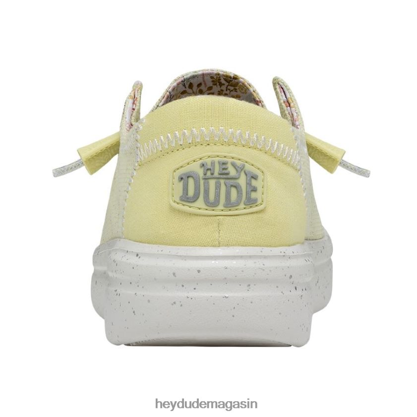 Hey Dude Hommes Wendy Rise s'étire citron chaussures DT40T4159
