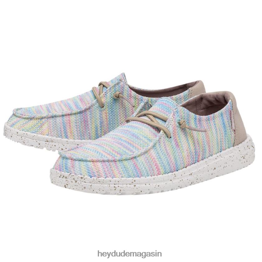 Hey Dude Hommes Wendy Sox aurore blanche chaussures DT40T439