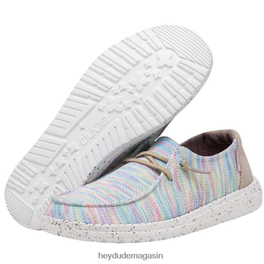 Hey Dude Hommes Wendy Sox aurore blanche chaussures DT40T439
