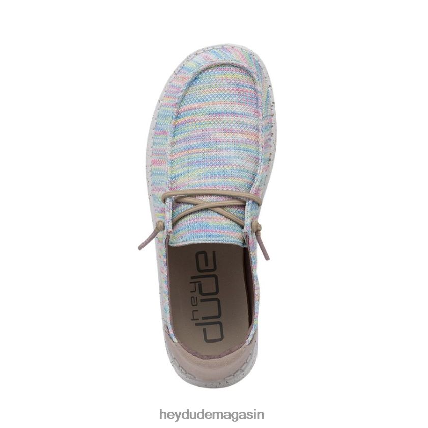 Hey Dude Hommes Wendy Sox aurore blanche chaussures DT40T439