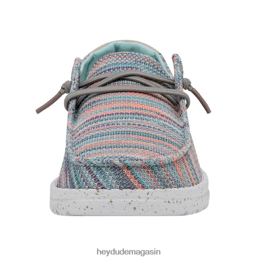Hey Dude Hommes Wendy Sox coucher de soleil rose chaussures DT40T443