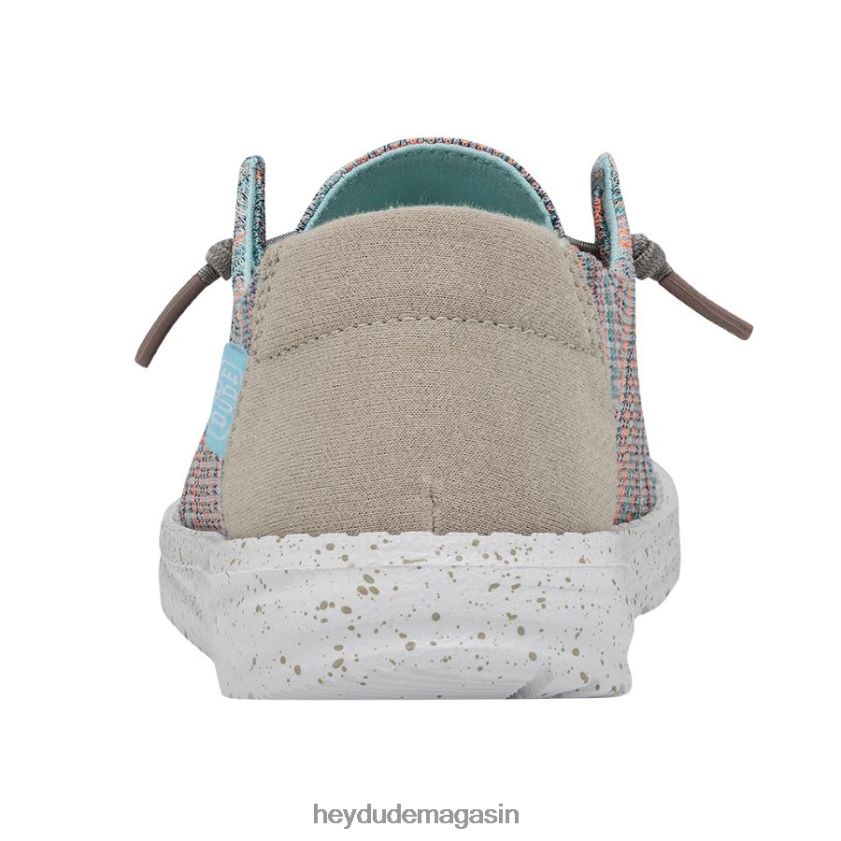 Hey Dude Hommes Wendy Sox coucher de soleil rose chaussures DT40T443