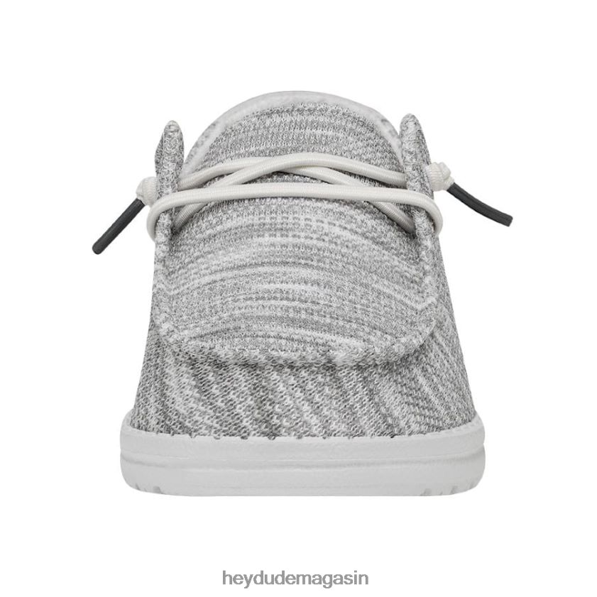 Hey Dude Hommes Wendy Sox large gris glacier chaussures DT40T4111