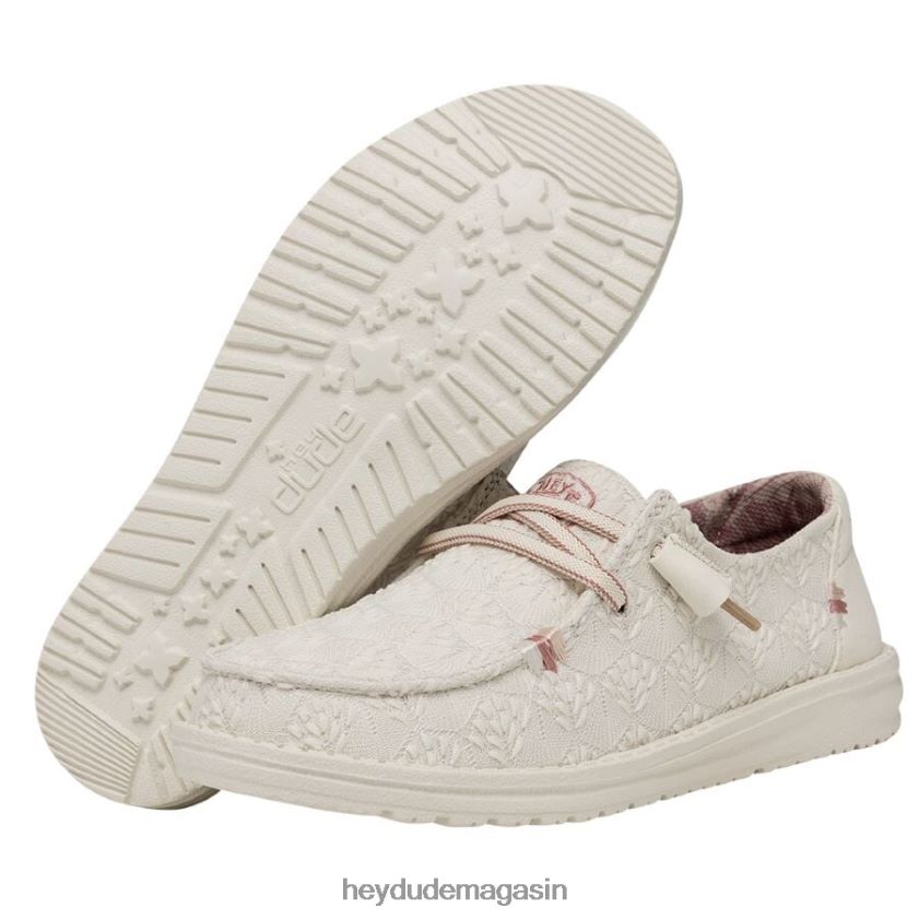 Hey Dude Hommes Wendy Stretch Boho Fleur sable chaussures DT40T4199