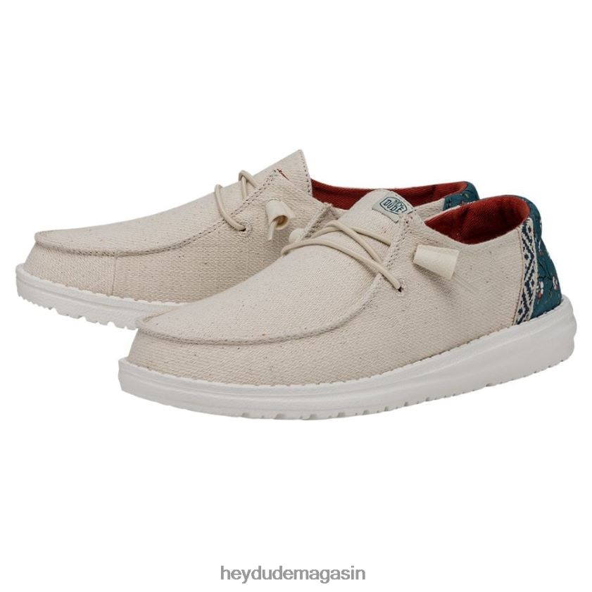 Hey Dude Hommes Wendy dahlia orange chaussures DT40T475