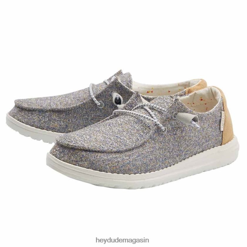Hey Dude Hommes Wendy mélange de moutarde chaussures DT40T483