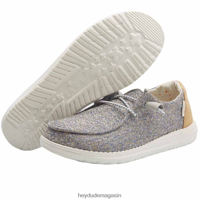 Hey Dude Hommes Wendy mélange de moutarde chaussures DT40T483