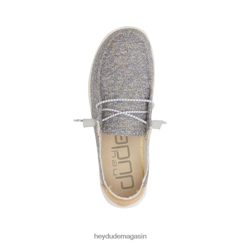 Hey Dude Hommes Wendy mélange de moutarde chaussures DT40T483