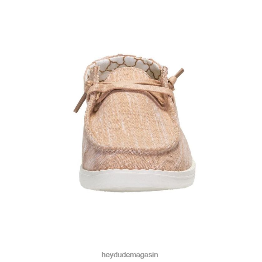 Hey Dude Hommes Wendy or rose étincelant chaussures DT40T473